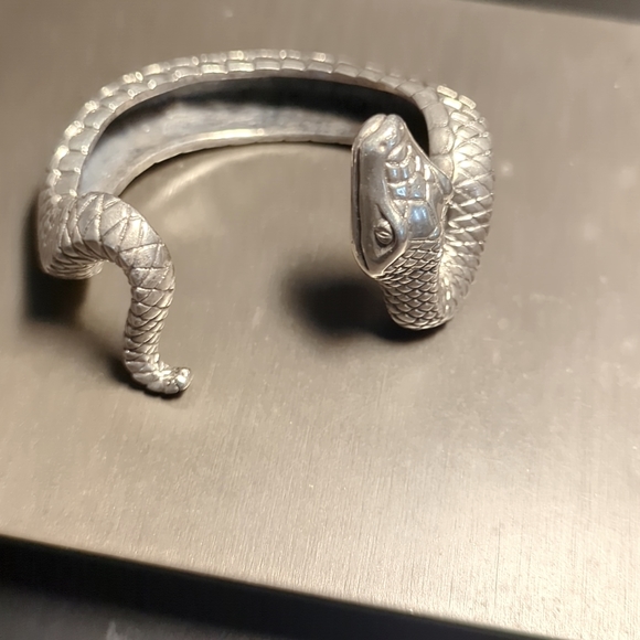 Jeff Deegan Jewelry Accessories - Jeff Deegan Sterling Silver Serpent Cuff Bracelet